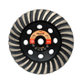 Rebolo Diamantado 115mm Turbo para Desbaste Rosca M14 Sparta