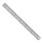 Régua Escala Métrica de Aço Inox 1000mm Kingtools