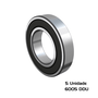 Rolamento 6005 DDU 25x47x12 Radial Trc 5 unidades