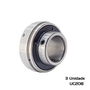 Rolamento Para Mancal UC208 UC 208 Dmr 3 Unidade