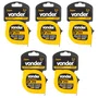 Trena de Aço 5m X 19mm Aço Trava Vonder Kit 5 Unidades
