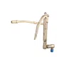Válvula Controle de Graxa 1/4 Acoplador e Conexão Giratória