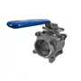 Válvula Esfera Tripartida Inox 304 2 Pol Soldavel Npt