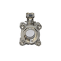Válvula Esfera Tripartida Inox 304 Rosca Femea 1/2 Pol Npt
