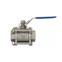Válvula Esfera Tripartida Inox 304 Rosca Femea 1.1/2 Pol Npt