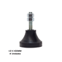 Vibra Stop Amortecedor Micro IV 1/2X100MM 300-1200 KG 4 Und
