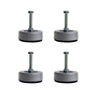 Vibra Stop Amortecedor Mini 5/8 X 90MM 500-2000 KG 4 Und