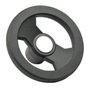 Volante 100mm 2 Raios Cubo Ferro Fundido V2r 100 5 Unidade